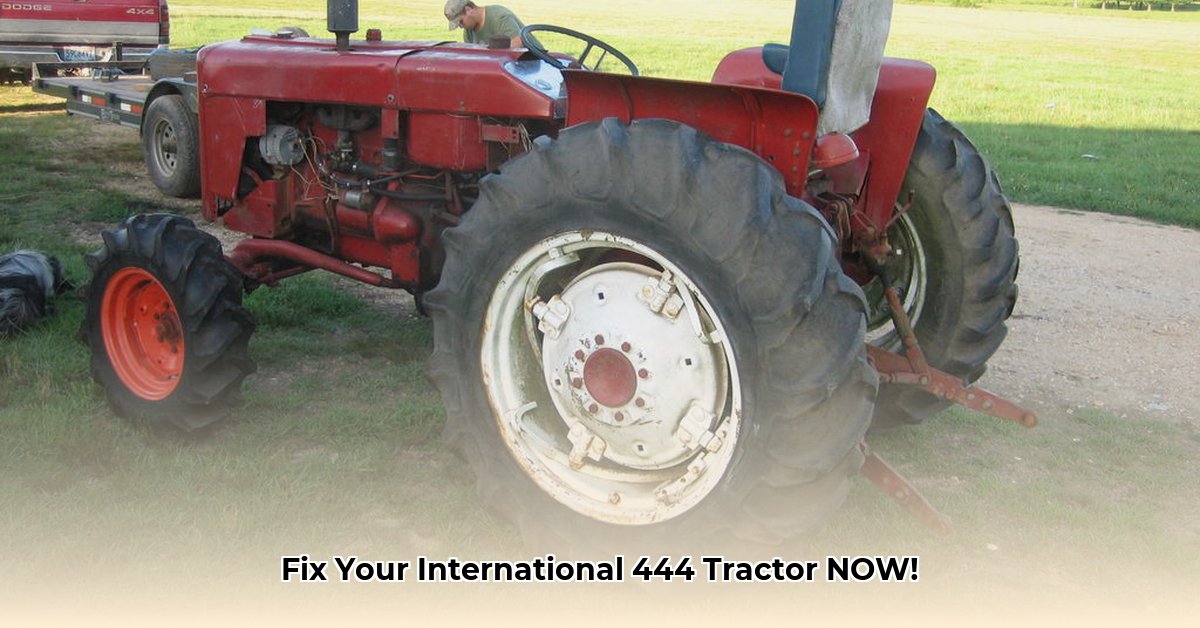international-444-tractor-problems